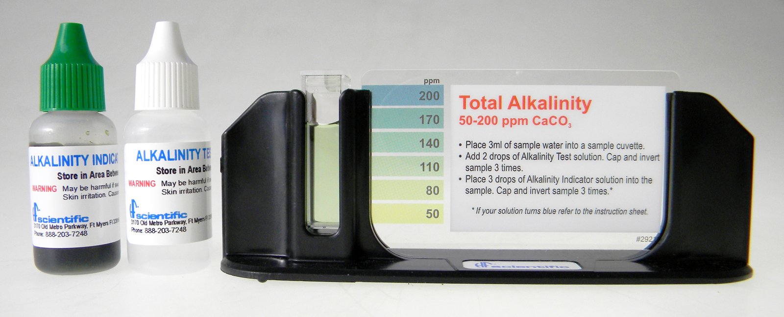 Total Alkalinity visual kit with Reagents