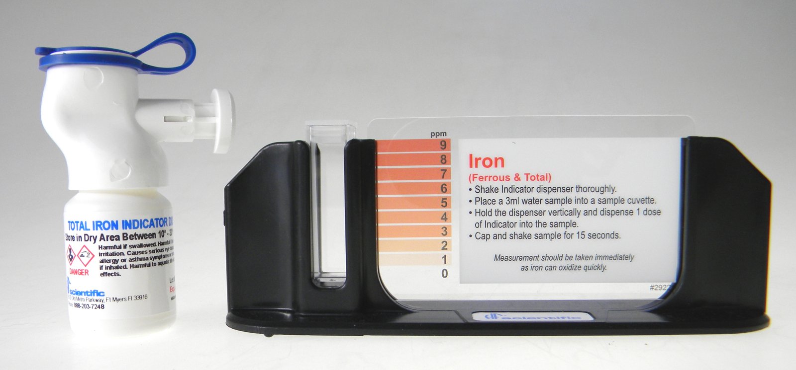 total iron Visual Test Kit